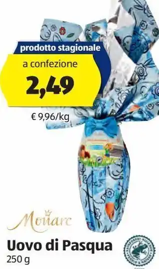 ALDI Uovo di pasqua offerta