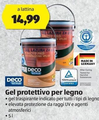 ALDI Gel protettivo per legno offerta