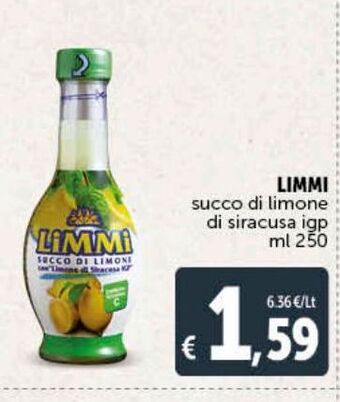Limmi succo di limone di siracusa igp