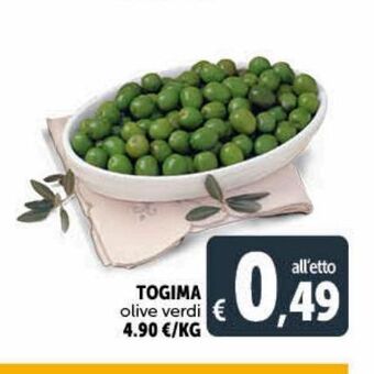 Deco Maxistore Togima olive verdi offerta