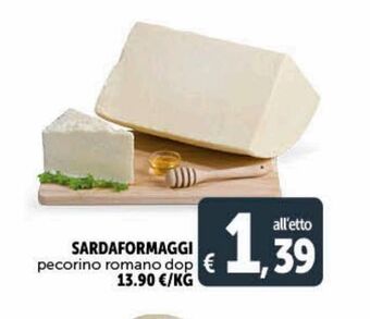 Deco Maxistore Sardaformaggi pecorino romano dop offerta