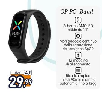 Unieuro Oppo Band offerta