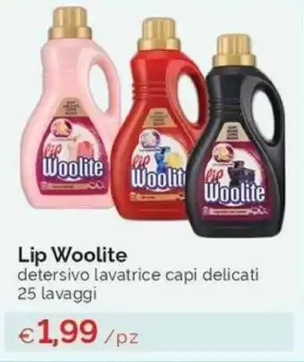 Lip Woolite Detersivo Lavatrice capi delicati 25 lavaggi