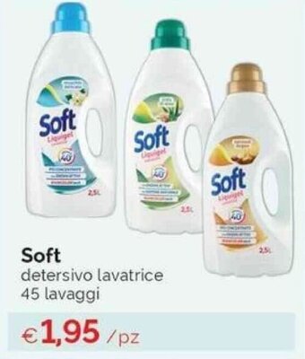 Prodet Soft detersivo lavatrice 45 lavaggi offerta