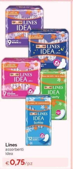 Prodet Lines assorbenti Idea offerta