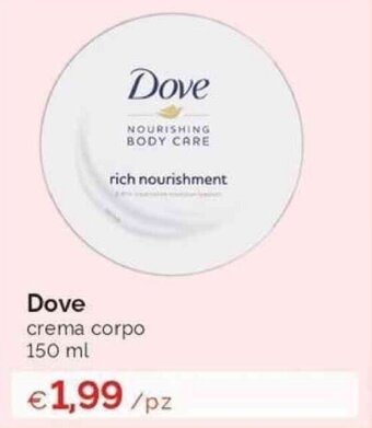 Prodet Dove crema corpo 150 ml offerta