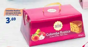 In'S Mercato Nuove Delizi Colomba Rustica con pezzi di frutta 750 g offerta
