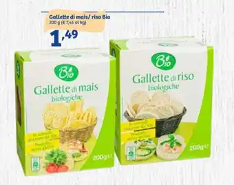 Bio Gallette di mais/ riso 200 g