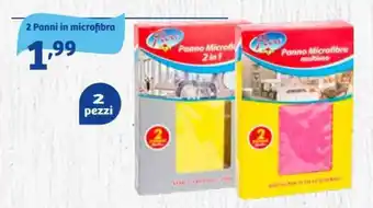 In'S Mercato 2 Panni in microfibra offerta