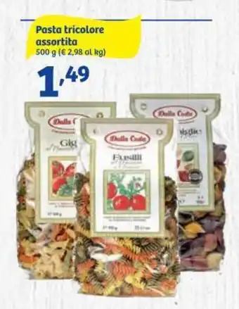 In'S Mercato Pasta tricolore assortita 500 g offerta