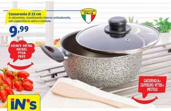 In'S Mercato Casseruola Ø 22 cm offerta