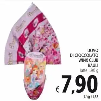 Spazio Conad Bauli Uovo di Cioccolato Winx Club 190 g offerta