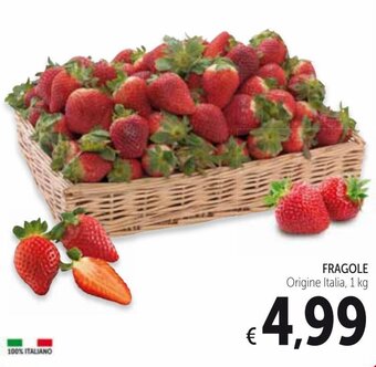 Spazio Conad Fragole 1 kg offerta