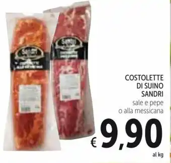 Spazio Conad Sandri Costolette di Suino offerta