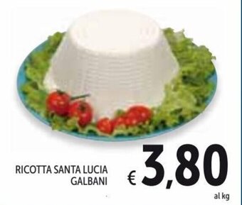 Spazio Conad Galbani Santa Lucia Ricotta offerta
