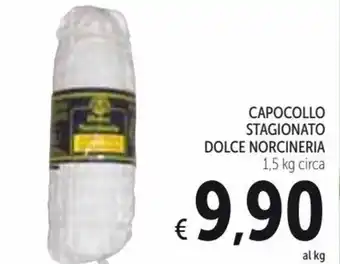 Spazio Conad Capocollo Stagionato Dolce Norcineria 1,5 kg offerta