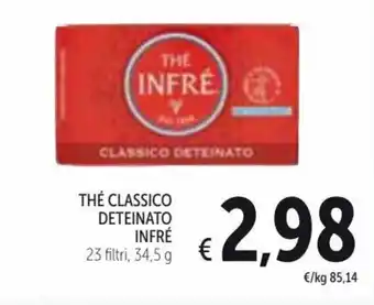 Spazio Conad The Infré Classico Deteinato 34,5 g offerta