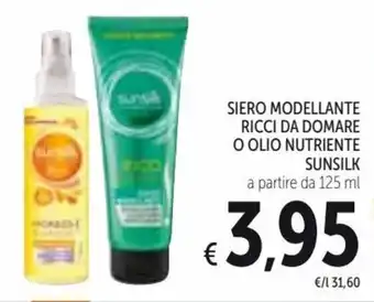 Spazio Conad Sunsilk Siero Modellante Ricci da Domare o Olio Nutriente 125 ml offerta