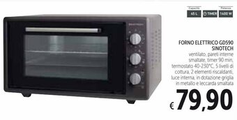 Forno elettrico offerta di MD Discount
