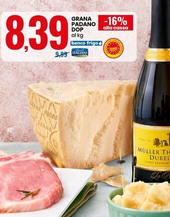 Eurospin Grana Padano DOP offerta