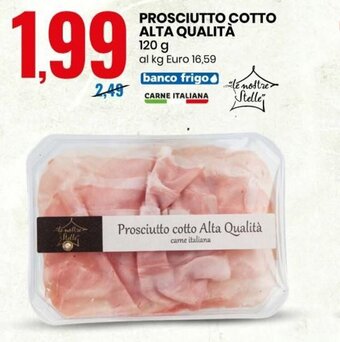 Eurospin Prosciutto cotto Alta Qualità 120 g offerta