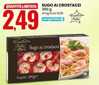 Eurospin Sugo Ai Crostacei 300 g offerta