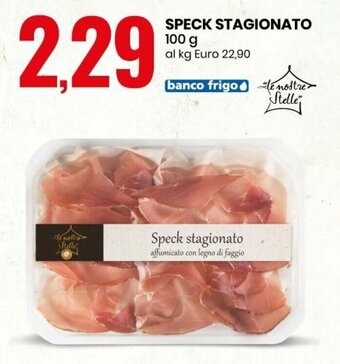 Eurospin Speck Stagionato 100 g offerta