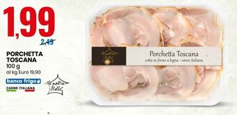 Eurospin Porchetta Toscana 100 g offerta