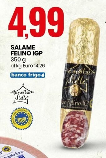 Eurospin Salame Felino IGP 350 g offerta