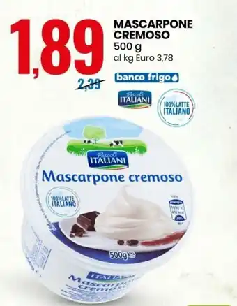 Eurospin Cremoso Mascarpone 500 g offerta