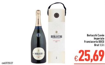 C+C Italmarket Berlucchi Cuvée Imperiale Franciacorta DOCG Brut 1.5 l offerta