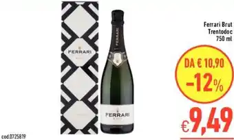 Ferrari Brut Trentodoc 750 ml