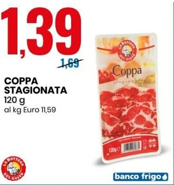 Eurospin Coppa Stagionata 120 g offerta