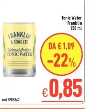 Franklin Tonic Water 150 ml