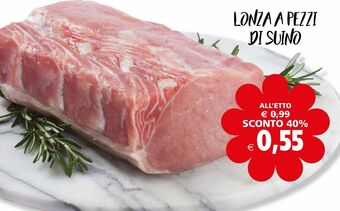 Il Gigante Lonza a pezzi di suino offerta