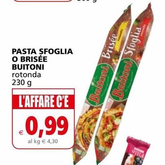 Il Gigante Pasta sfoglia o brisee buitoni offerta