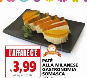 Patè alla milanese gastronomia somasca