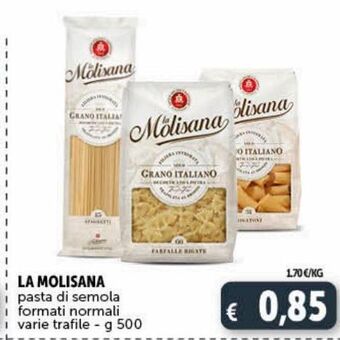 Deco Maxistore La molisana pasta di semola offerta