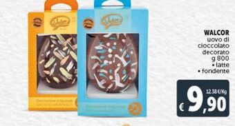 Deco Market Uova di cioccolato walcor offerta