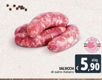 Deco Market Salsiccia di suino italiano offerta