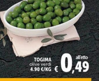 Deco Market Togima olive verdi offerta