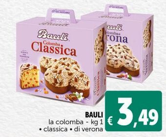 Deco Superstore Bauli la colomba offerta