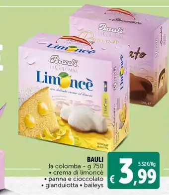 Deco Superstore Bauli la colomba offerta