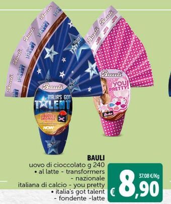 Deco Superstore Bauli uovo di cioccolato offerta