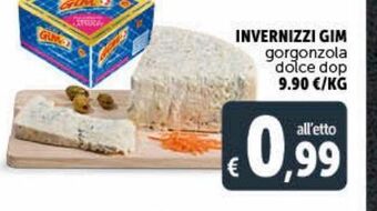 Invernizzi gim gorgonzola dolce dop