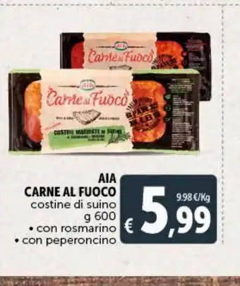 Deco Superstore Aia carne al fuoco costine di suino g 600 offerta