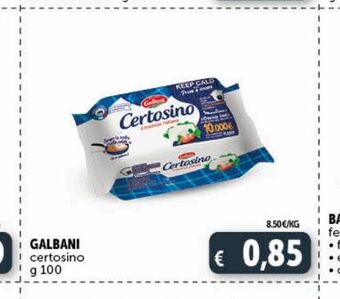 Deco Superstore Galbani certosino g 100 offerta