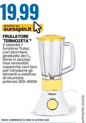Eurospin Frullatore 'Termozeta' offerta
