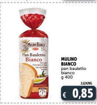 Deco Superstore Pan bauletto bianco g 400 mulino bianco offerta