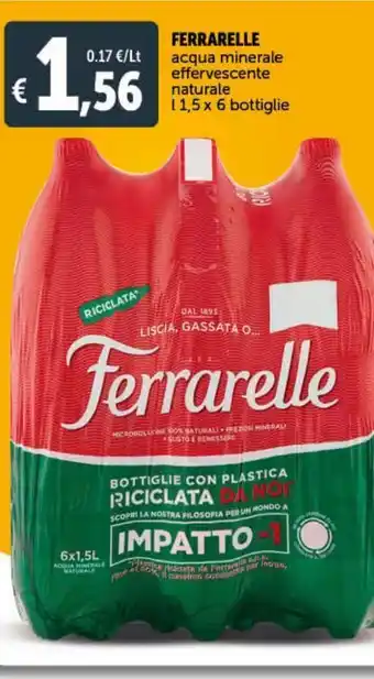 Deco Superstore Ferrarelle acqua minerale effervescente naturale offerta